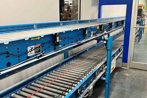 Hytrol 24-volt accumulation conveyor